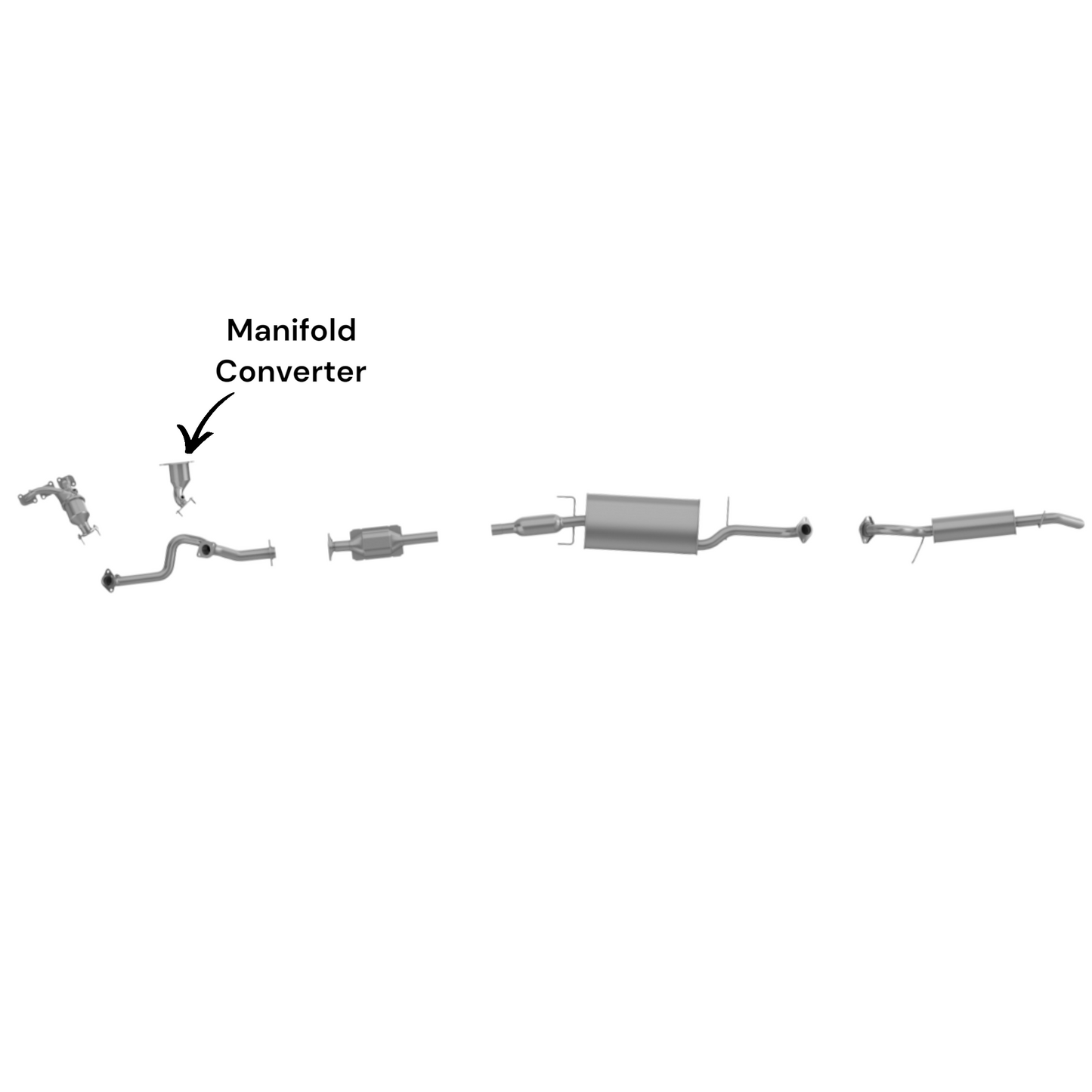 Convertisseur catalytique pour Ford Escape 3.0L 2009-2012