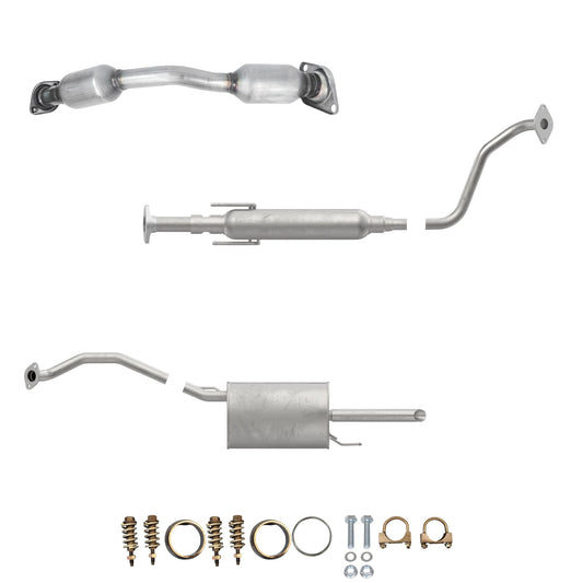Nissan Versa 1.6L (2012-2018) Catalytic Converter, Resonator And Muffler.