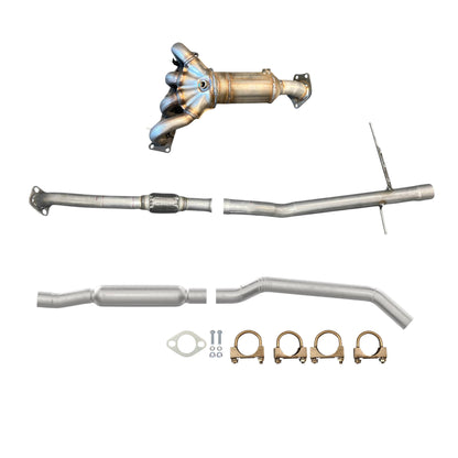 Jeep Cherokee 2.4L (2014-2017) (AWD) (With 1 Speed Transfer Case) (Except-Partial Zero Emissions Vehicle) Manifold Converter, Flex Pipe and Resonator