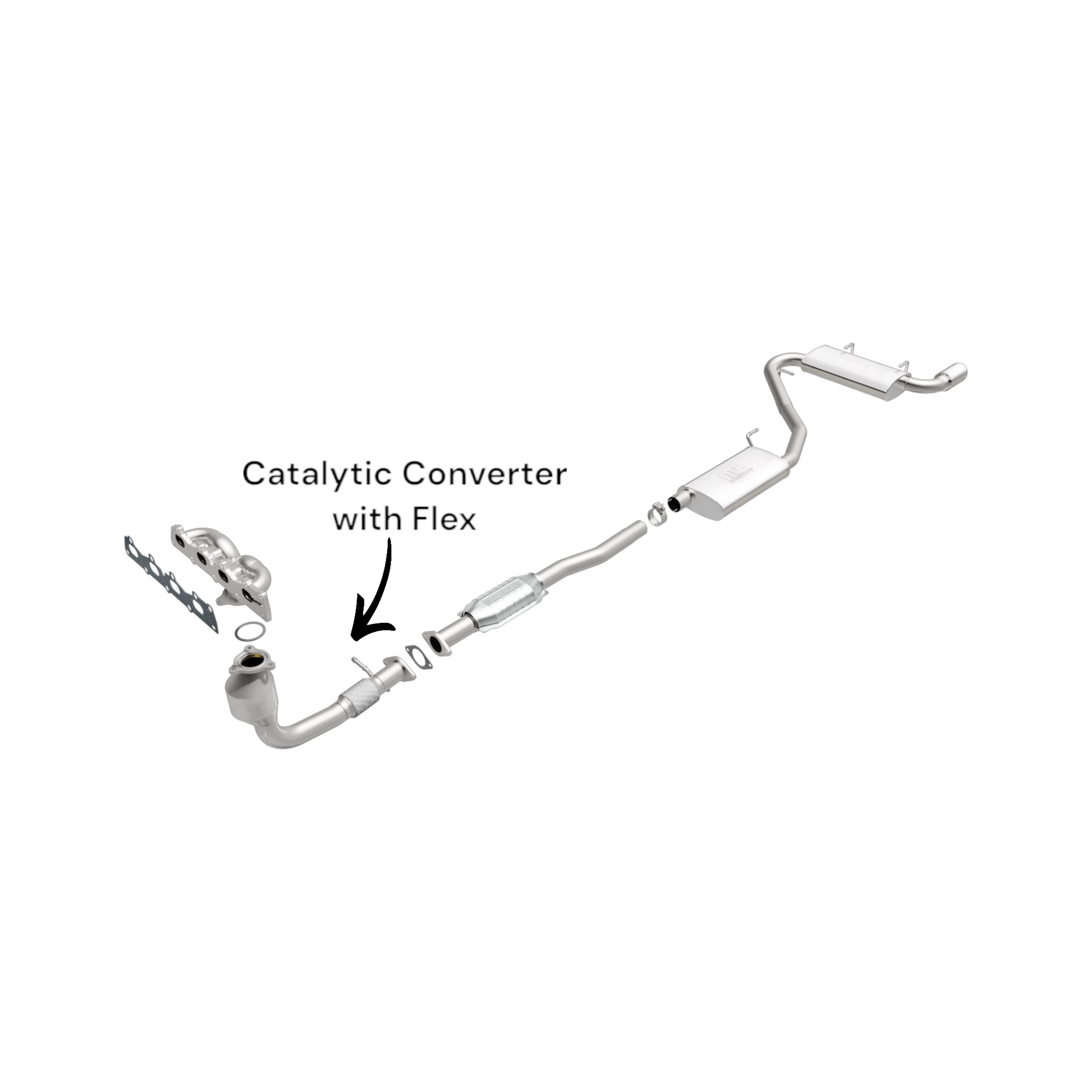 Chevrolet Equinox (2010-2017) 2.4L Front Catalytic Converter with Flex
