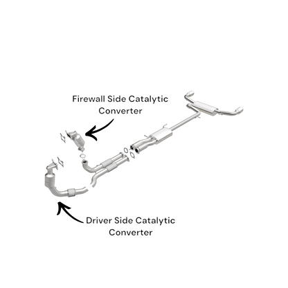 Cadillac SRX 3.6L (2012-2016) Driver & Firewall Side Catalytic Converters