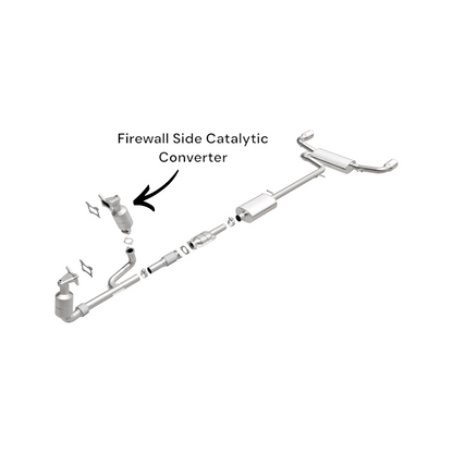 Cadillac SRX 3.0L (2010 & 2011) Firewall Side Catalytic Converter