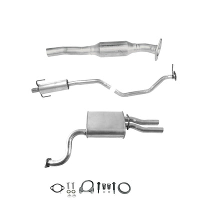 Mazda 6 2.5L 2009-2013 Catalytic Converter, Resonator and Muffler