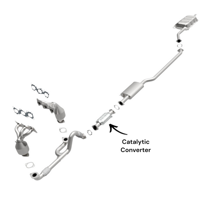 Hyundai Santa Fe 3.5L (2010-2012) Catalytic Converter
