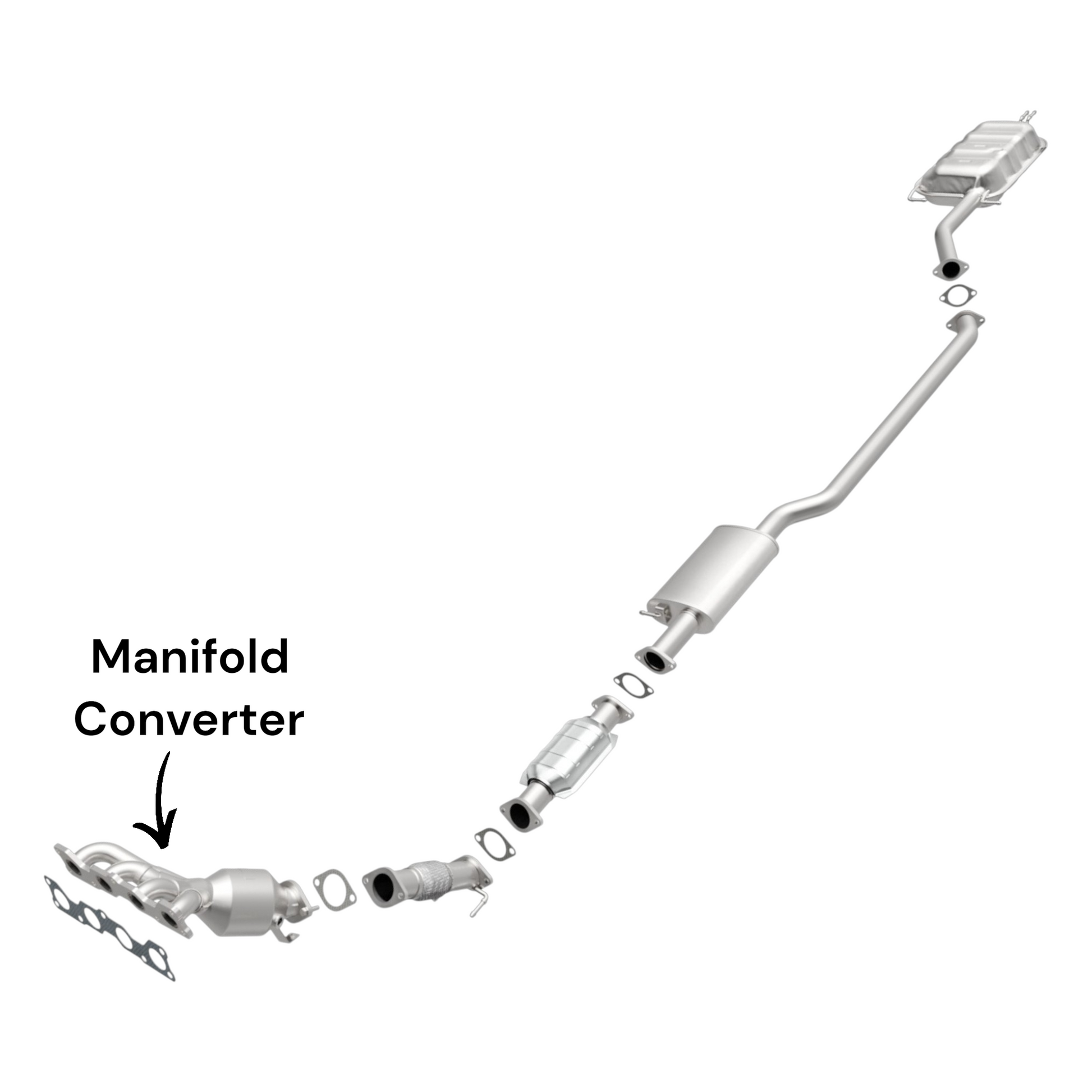 Hyundai Elantra 1.8L (2011-2016) (With California Emissions System) (Only for SULEV) Manifold Converter