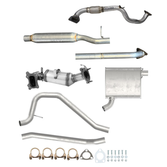 Convertisseur, résonateur, tuyau et silencieux pour Honda Civic 2.0L 2016-2020 (berline et non turbo)