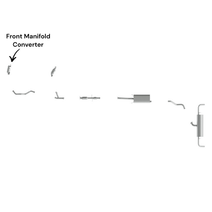 Lexus RX350 3.5L (2016-2022) Front Manifold Converter