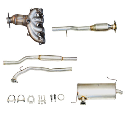 Mitsubishi Outlander 2.4L (2014-2018) (AWD) Manifold Converter, Front Pipe, Catalytic Converter, Resonator and Muffler