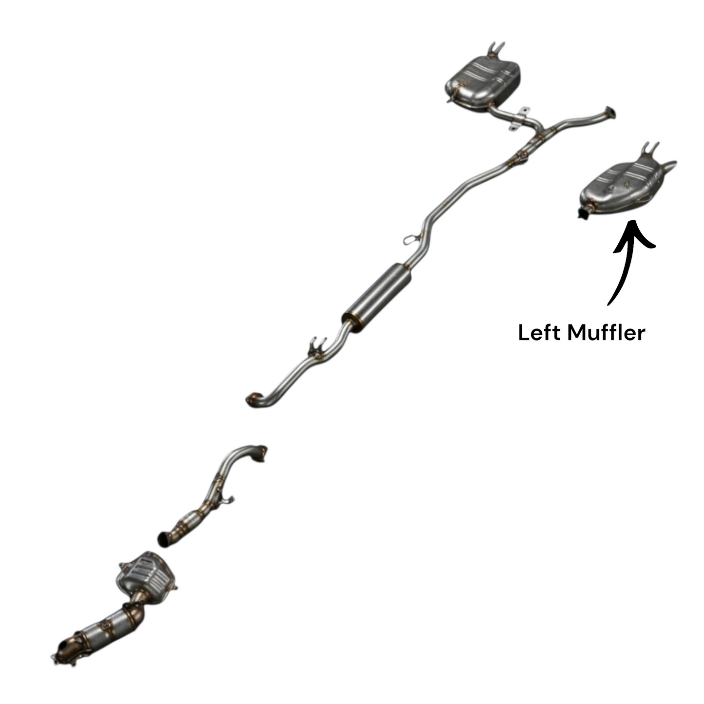Silencieux gauche et droit (Turbo) pour Honda Accord 1.5L (2018-2022)