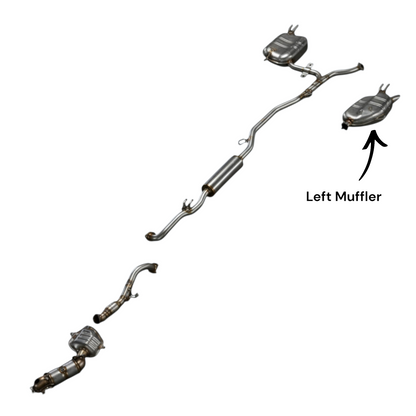 Silencieux gauche et droit (Turbo) pour Honda Accord 1.5L (2018-2022)