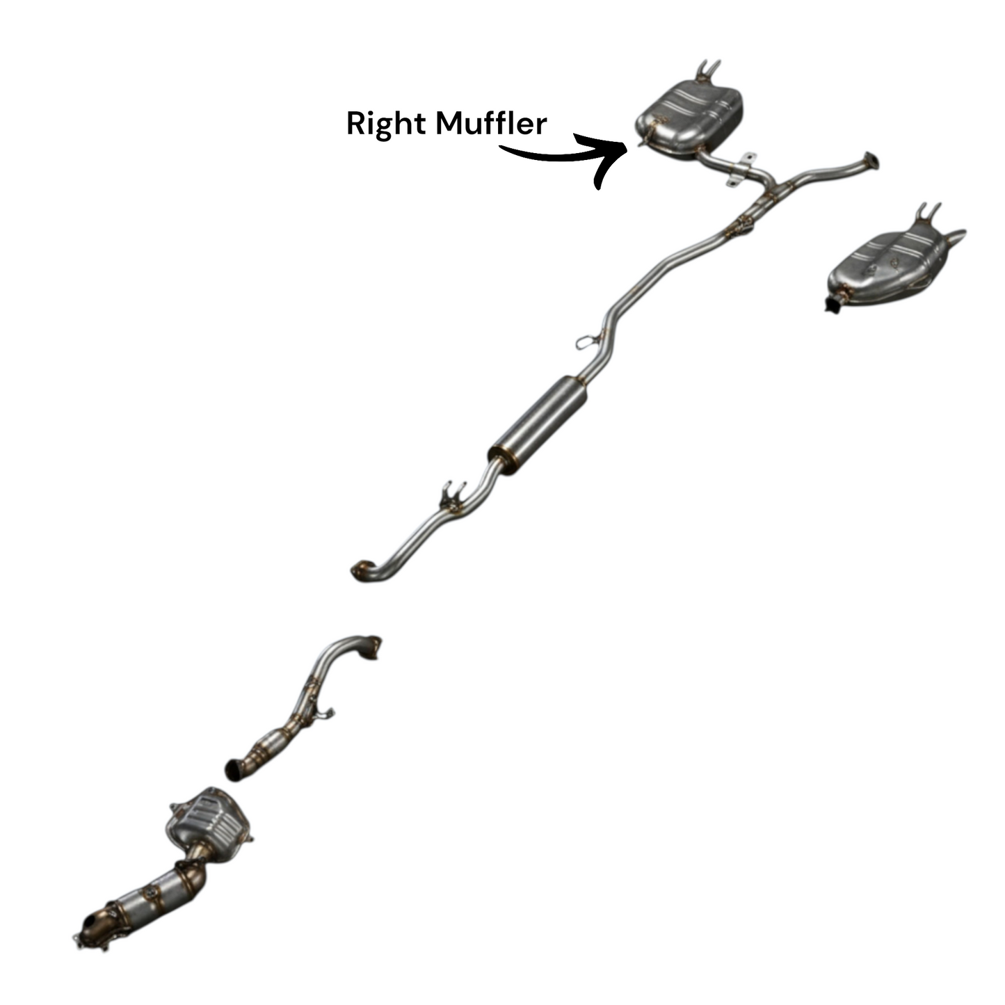 Silencieux gauche et droit (Turbo) pour Honda Accord 1.5L (2018-2022)