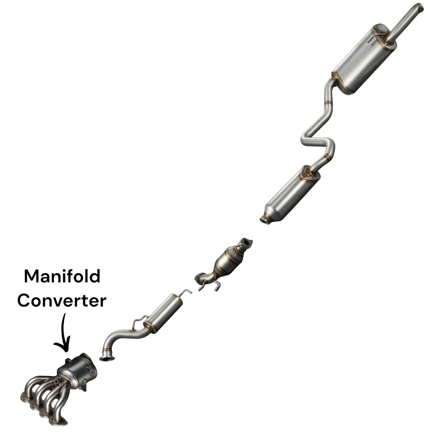 Chevrolet Cruze 1.8L (2013-2015) (Only for PZEV) Manifold Converter