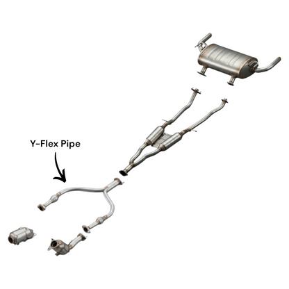 INFINITI FX50 5.0L (2009-2013) (4WD) Flex Y-pipe