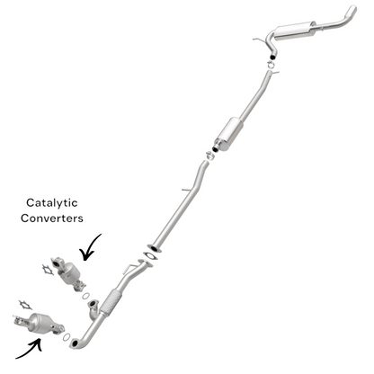 Saturn Vue 3.5L 2004-2007 Driver and Passenger Side Catalytic Converters