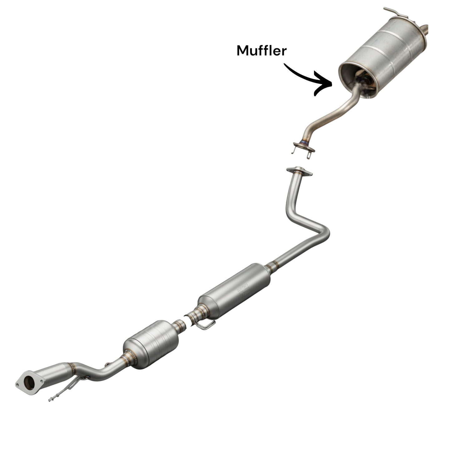 Résonateur et silencieux pour Nissan Kicks 1.6L (2018-2024)