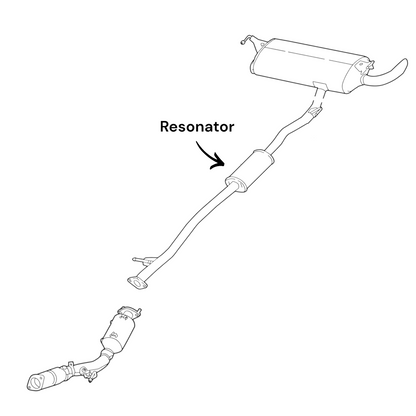 Nissan Qashqai 2.0L (2017-2019, 2021-2023) Resonator