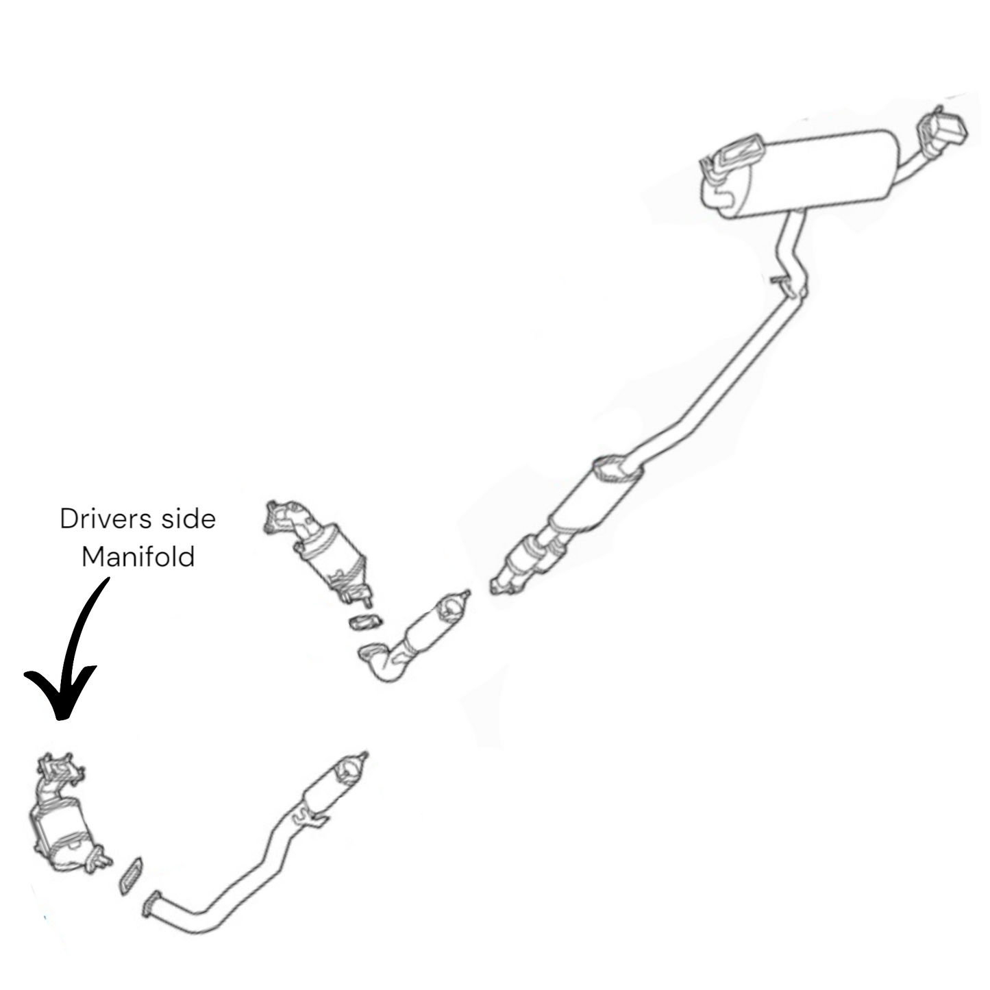 Cadillac XT5 & XT6 3.6L 2017-2025 Manifold (read description)
