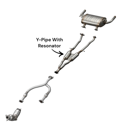 Infiniti Q50 3.5L (2014-2018) (AWD) Resonator Y-Pipe