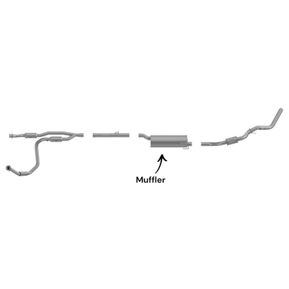 Ram 3500 5.7L (2014-2018) Muffler