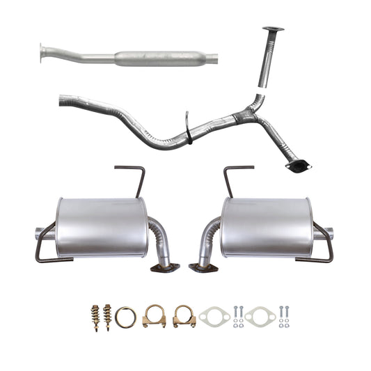 Subaru Forester 2.5L (Turbo) (2009-2013) Resonator, Y-Pipe, Left Muffler and Right Muffler