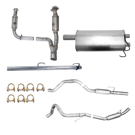 Dodge Ram 1500 5.7L 2009-2010 Complete Exhaust (140.0" Wheelbase)