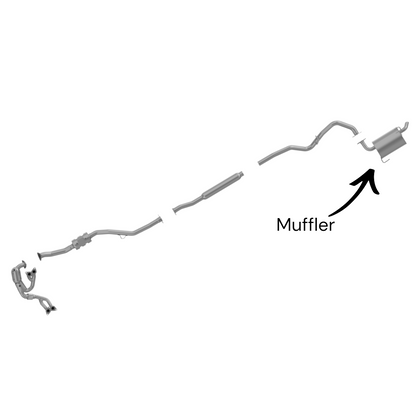 Subaru Outback 3.6L (2010-2015) Muffler