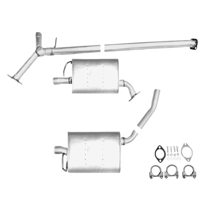 Hyundai Sonata 2.0L (2011) (Turbo) Left & Right Side Muffler with Y-Pipe
