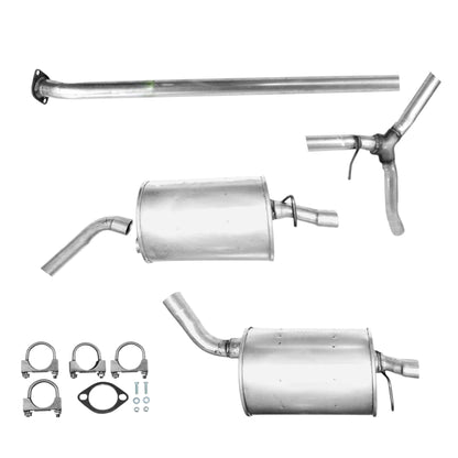 Kia Optima 2.4L 2011-2013 (Only Korean Built) Both side Mufflers with Y-Pipe