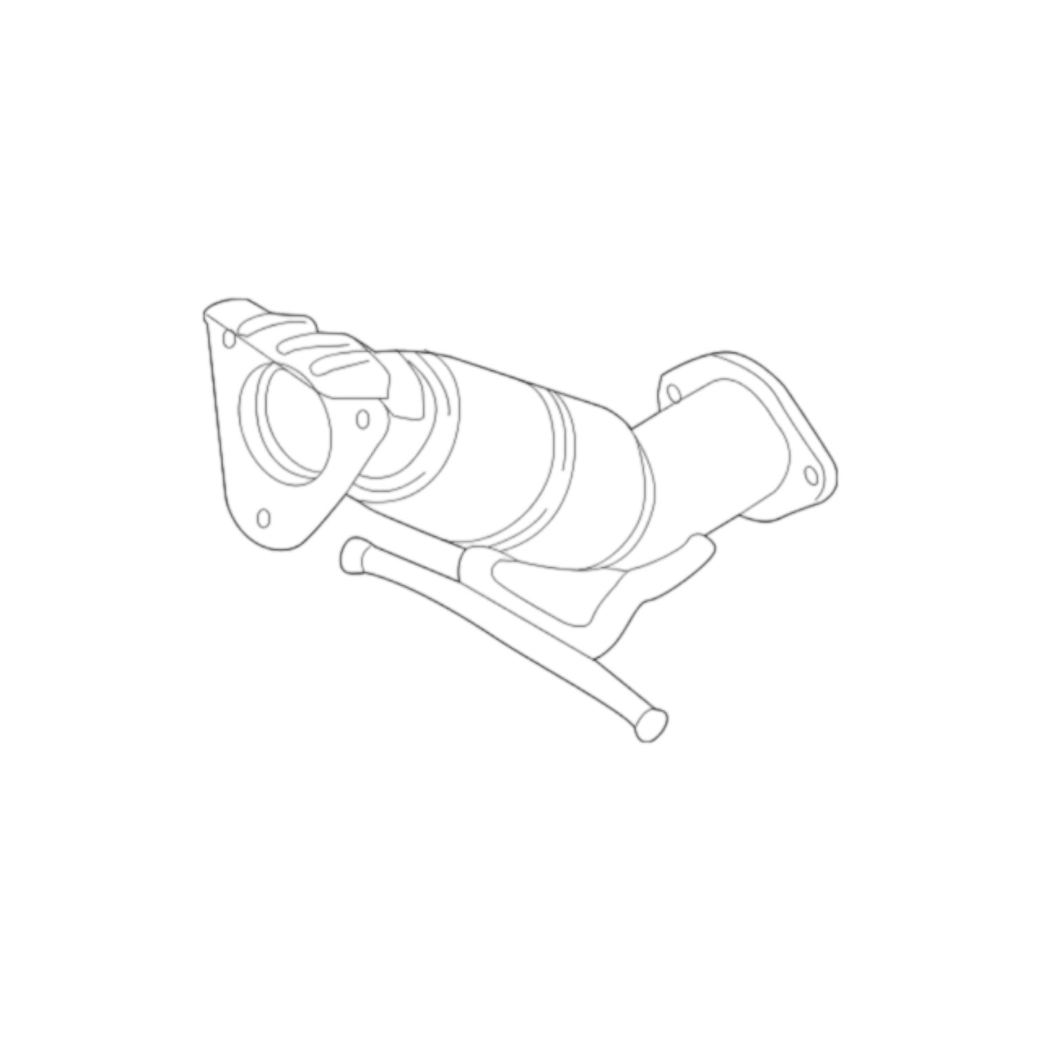 Volvo S90 2.0L (2017-2021) Front Flex Pipe