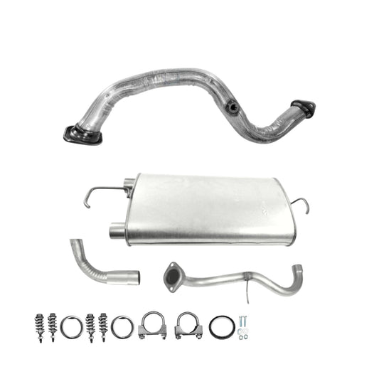 Pontiac Vibe 2.4L 2009-2010 FWD Front Pipe and Muffler