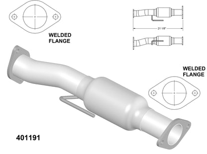 Buick Enclave 3.6L V6 (2009-2017) Rear Catalytic Converter