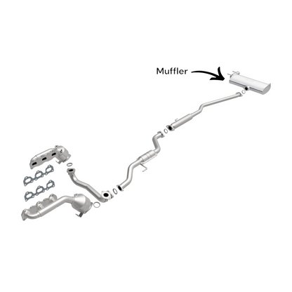Suzuki Grand Vitara 2.7L (2006-2008) V6 Rear Muffler