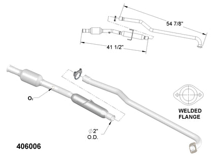 Toyota Corolla 1.8L (1998-2002) Resonator(CONVERTER NOT INCLUDED)