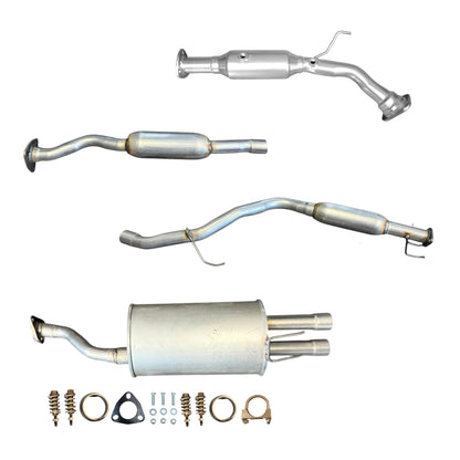Acura CSX 2.0L (2006-2011) Catalytic Converter, Front Resonator, Rear Resonator and Muffler