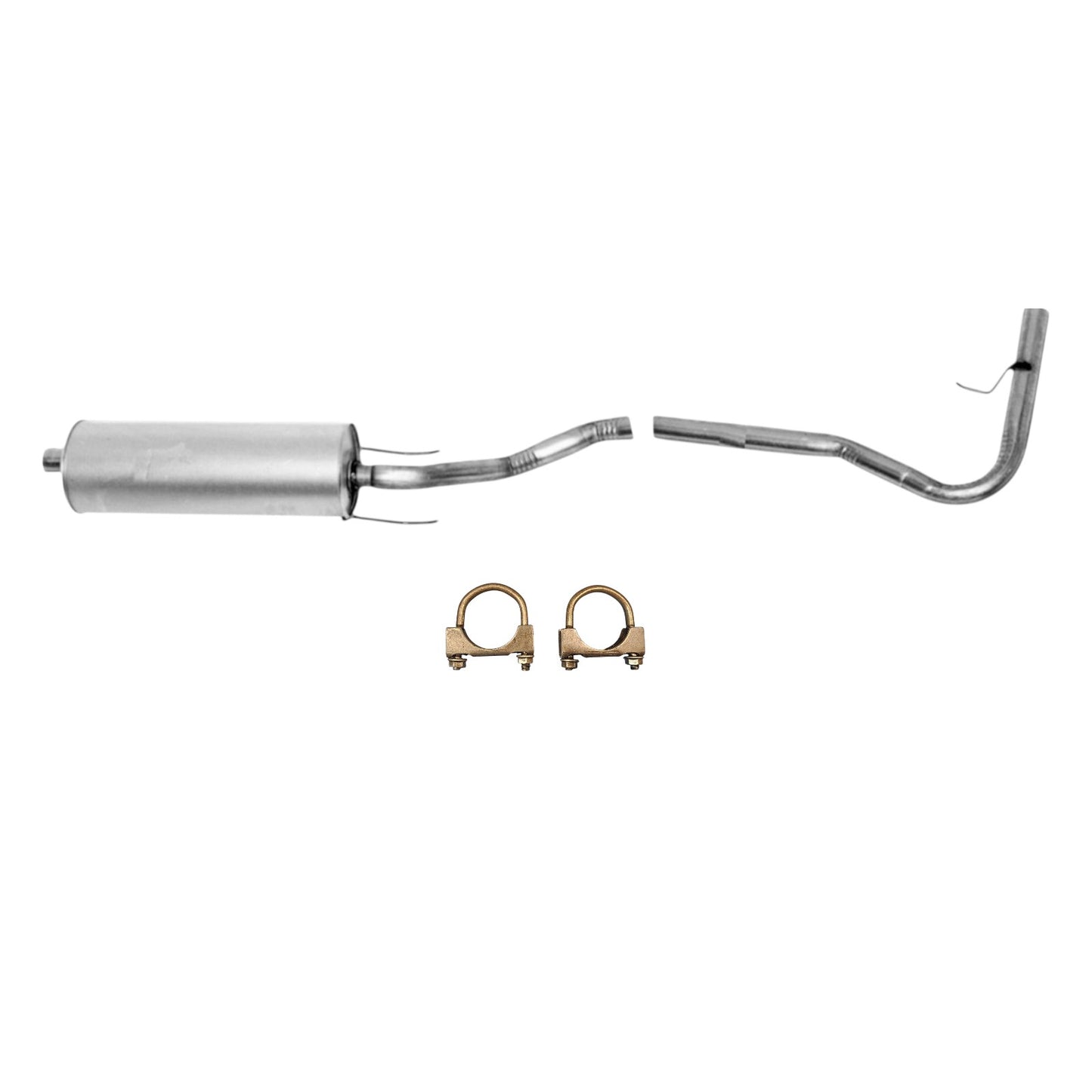 Toyota Tacoma 2.4L (1998-2000) (Federal Emissions System) Muffler with Tail Pipe 