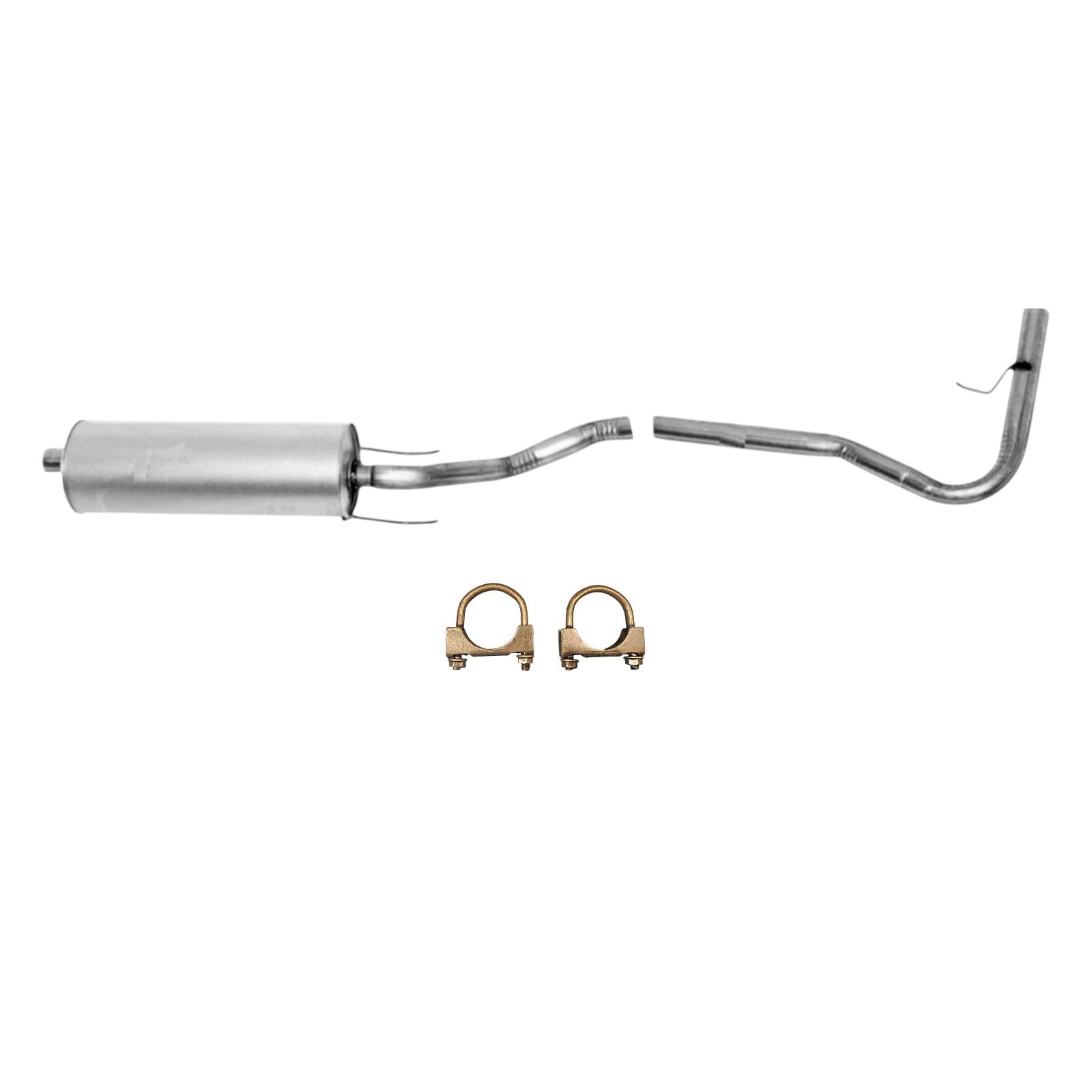 Toyota Tacoma 2.4L (1998-2000) (Federal Emissions System) Muffler with Tail Pipe 