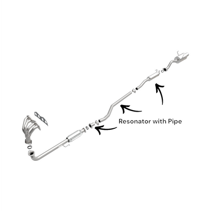 Honda Civic 1.7L (2001-2005) Resonator for (EX, GX, HX models)