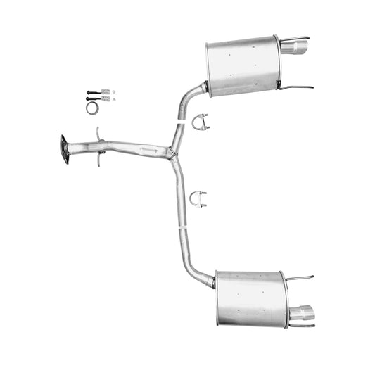 Lexus IS250 2.5L 2006-2013 Left And Right Side Y Pipe Muffler