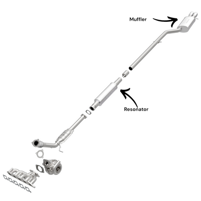 Volvo XC90 2.9L (2003-2005) ( Turbo) Resonator and Muffler
