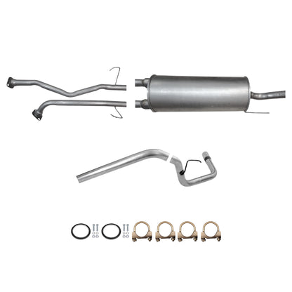 Toyota Tundra 4.0L (2007-2011) (145.7" Wheelbase) Muffler & Tail Pipe