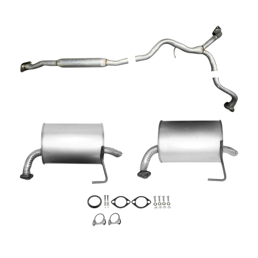 Subaru Outback 2.5L (2006-2009) Resonator with Y-Pipe and Muffler