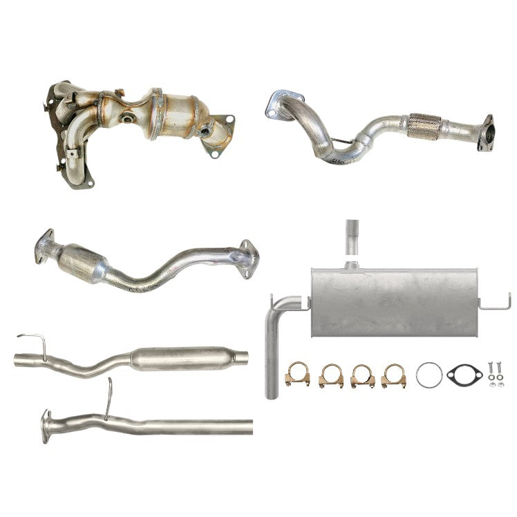 Nissan Rouge 2.5L 2008-2010 Complete Exhaust System AWD