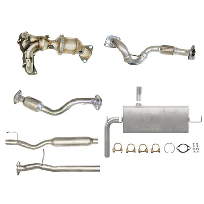 Nissan Rouge 2.5L 2008-2010 Complete Exhaust System AWD