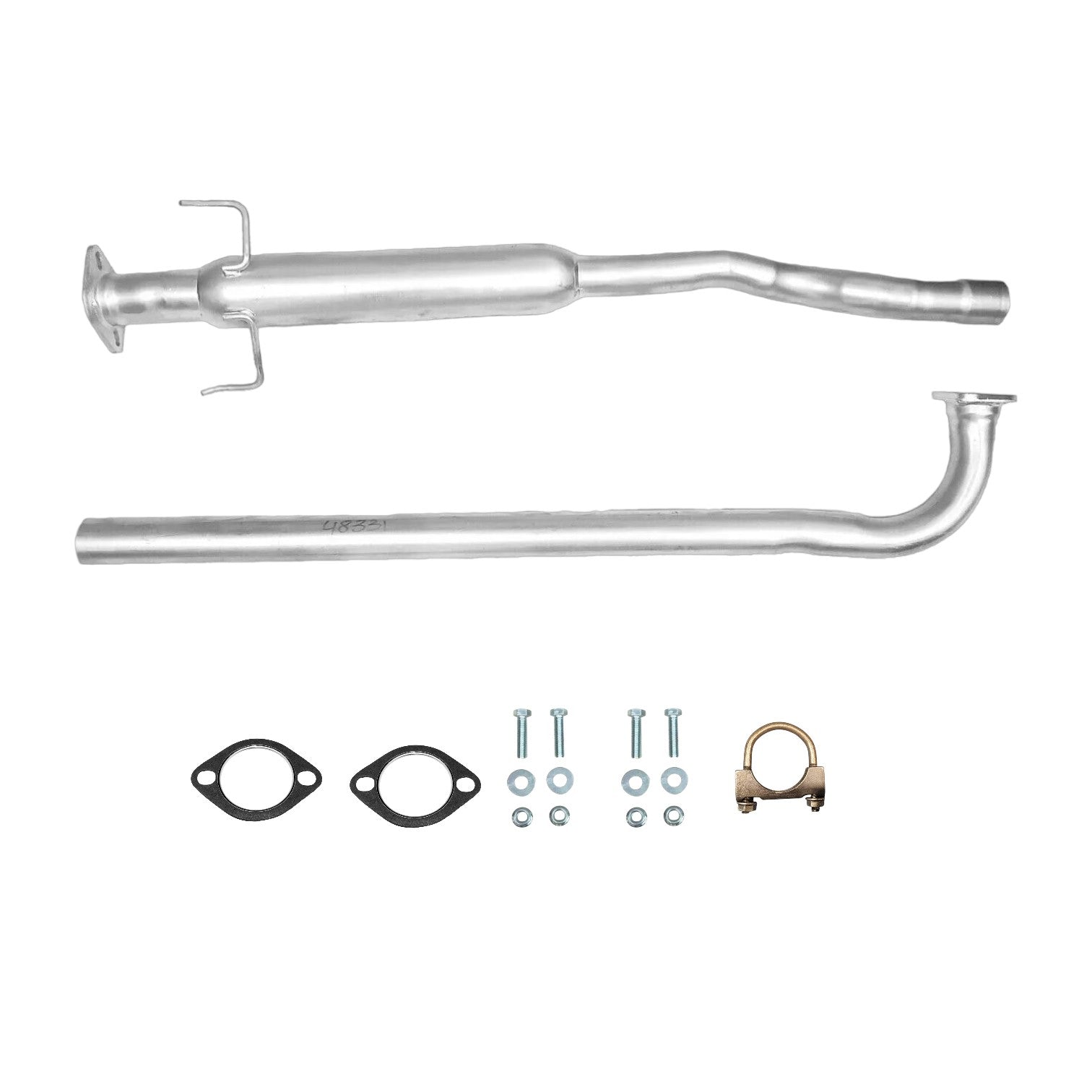 47847 - Toyota Camry 2.4L (2003-2006) Resonator Pipe (FOR FEDERAL EMISSION ONLY)
