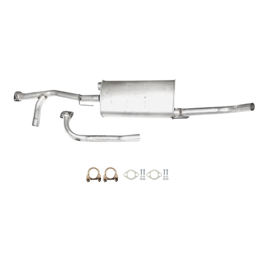 Suzuki Equator 4.0L (2009-2012) (139.9inch Wheelbase) Muffler with Pipe