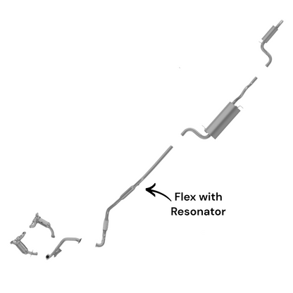 Chrysler Town & Country 4.0L (2008-2010) Flex with Resonator