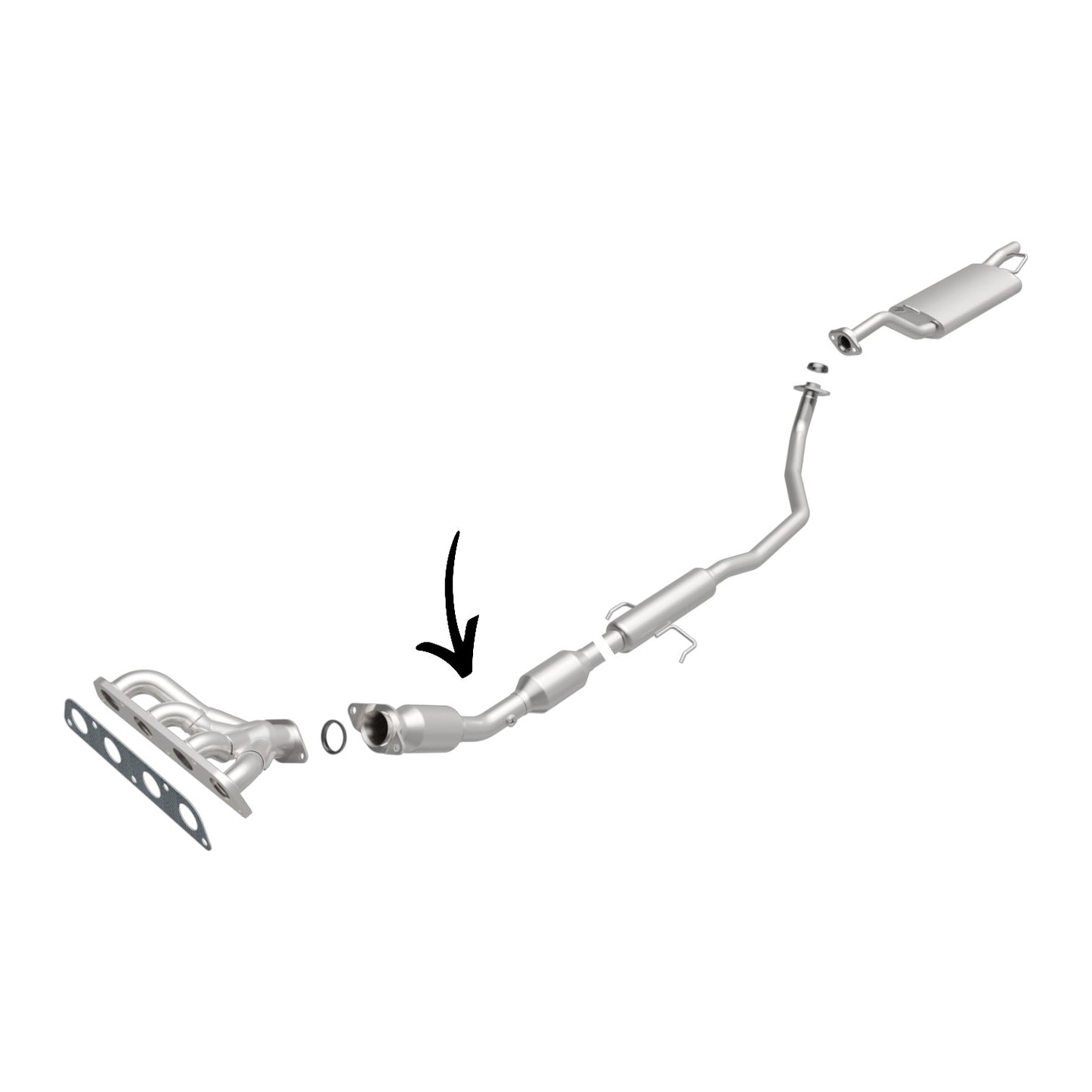 Toyota Corolla 1.8L 2009-2013 Catalytic Converter