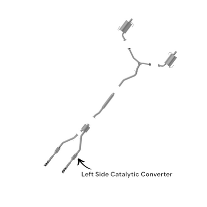 Subaru B9 Tribeca 3.0L (2006, 2007) Left Side Catalytic Converter