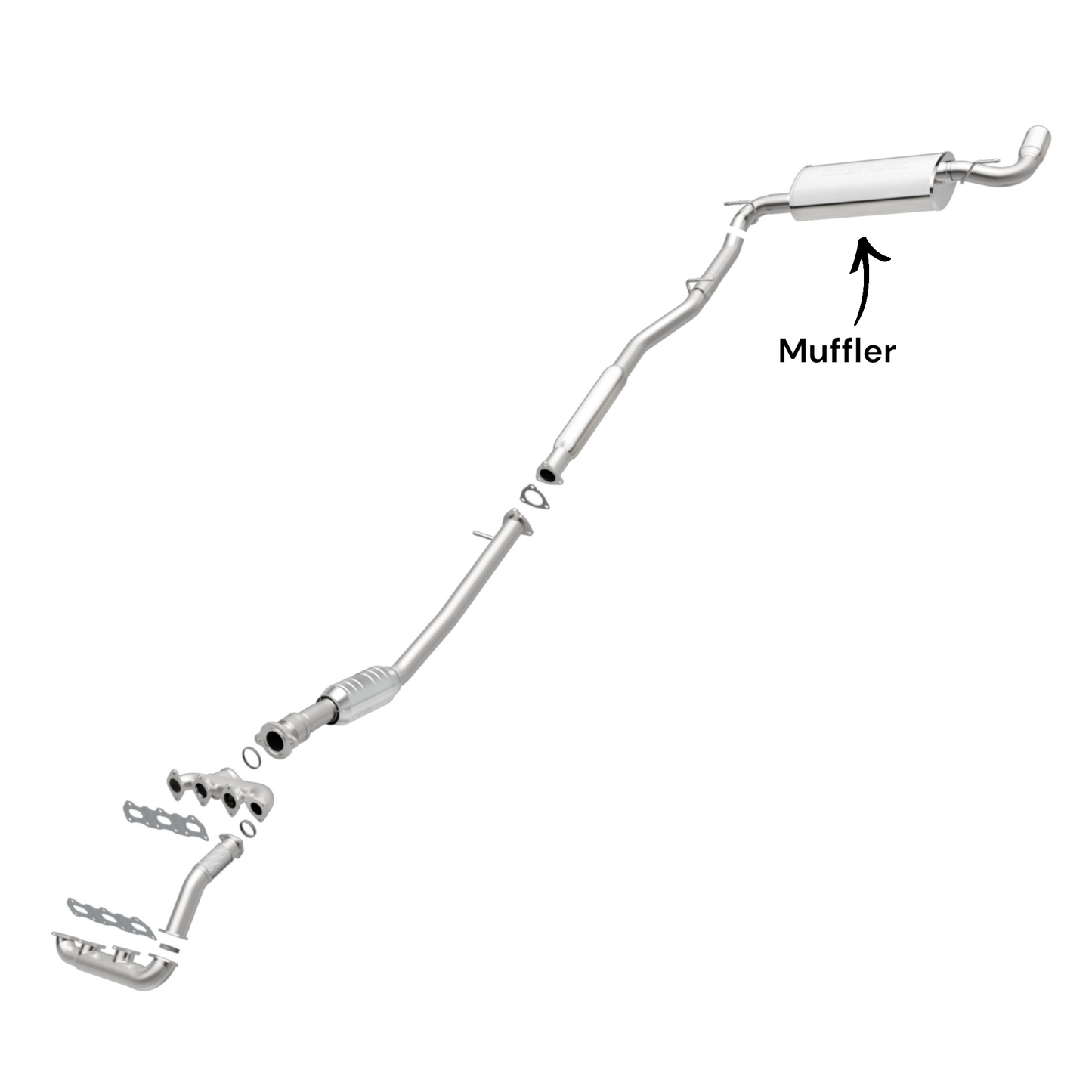 Chevrolet Equinox 3.4L (2005-2006) Muffler