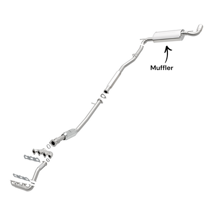 Pontiac Torrent 3.4L (2006) Muffler